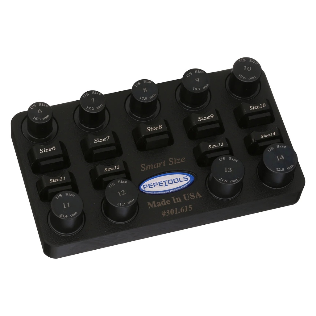 [856-1615] SmartSize US Ring Sizing Kit for Superior Ring Bending Tool