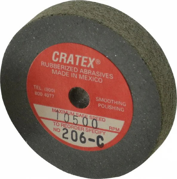 [149-0206] Cratex® 2″ × 3/8″ × 1/4″ - Wheel (Coarse Grit)