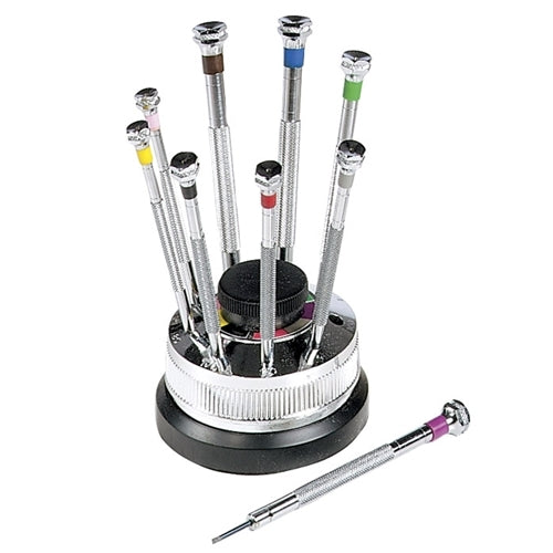 [820-9010] Screwdriver Set in Rotating Stand
