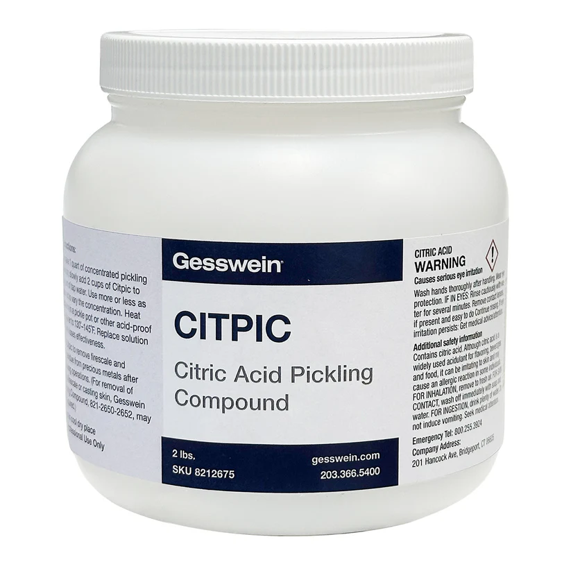 [821-2675] Citric Acid Pickling Compound - 2 lb. Jar