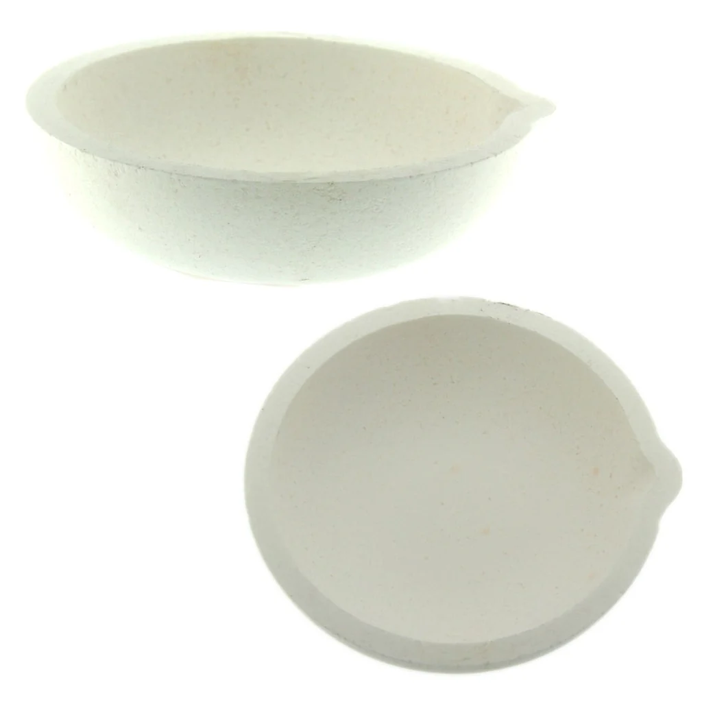 FUSED SILICA CRUCIBLE 155gr
