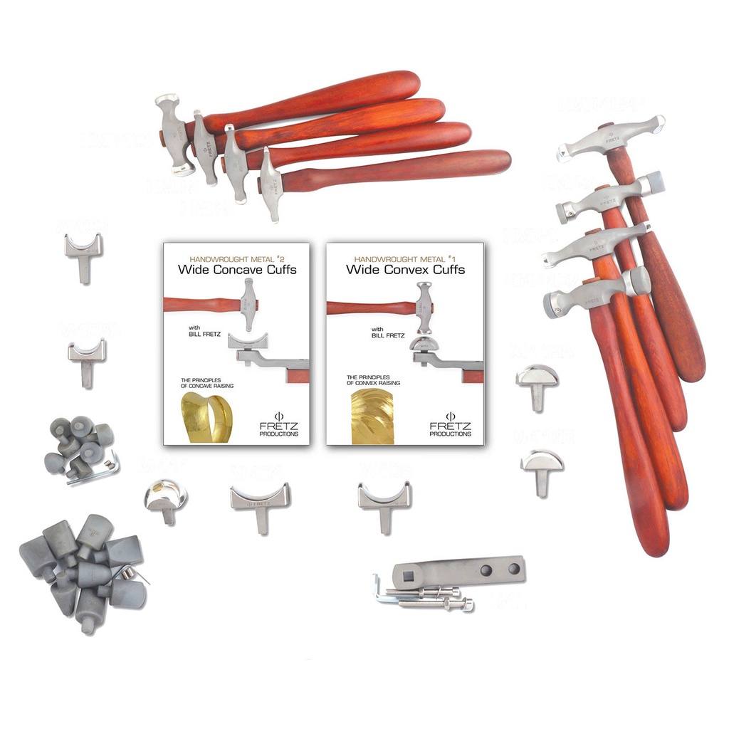 [821-8413] Fretz FP-3 Set Wide Convex and Concave Cuffs DVD & Tools
