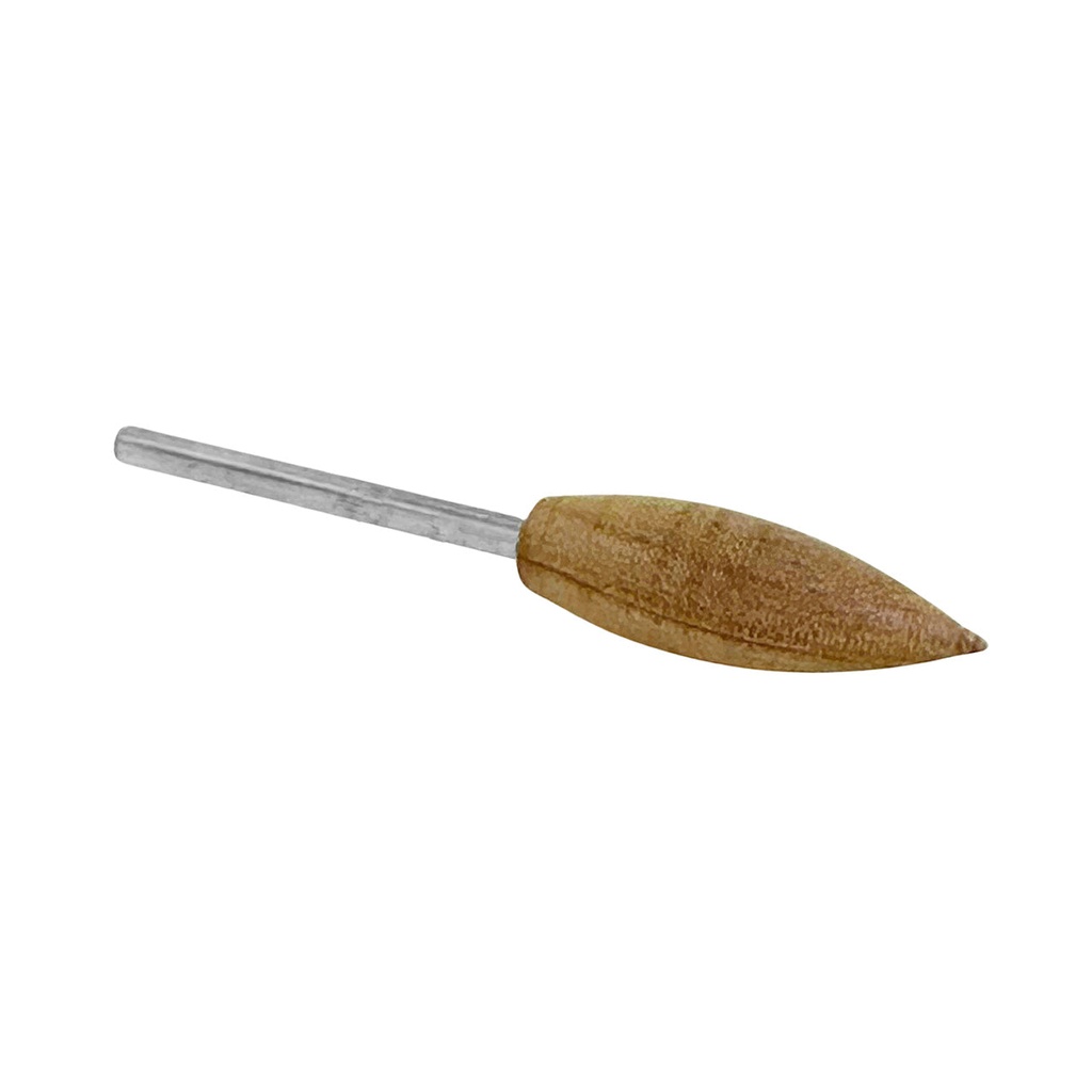 Soft Wood Bobs 3/8" x 1-1/4" Flame (Pkg of 10)