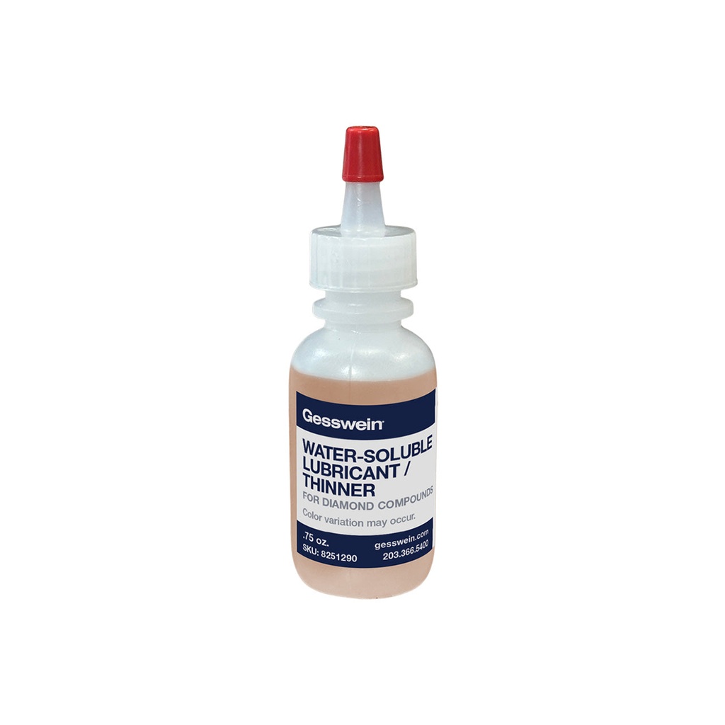 [825-1290] Lubricant/Thinner - Water-Soluble, 3/4 oz. Squeeze Bottle