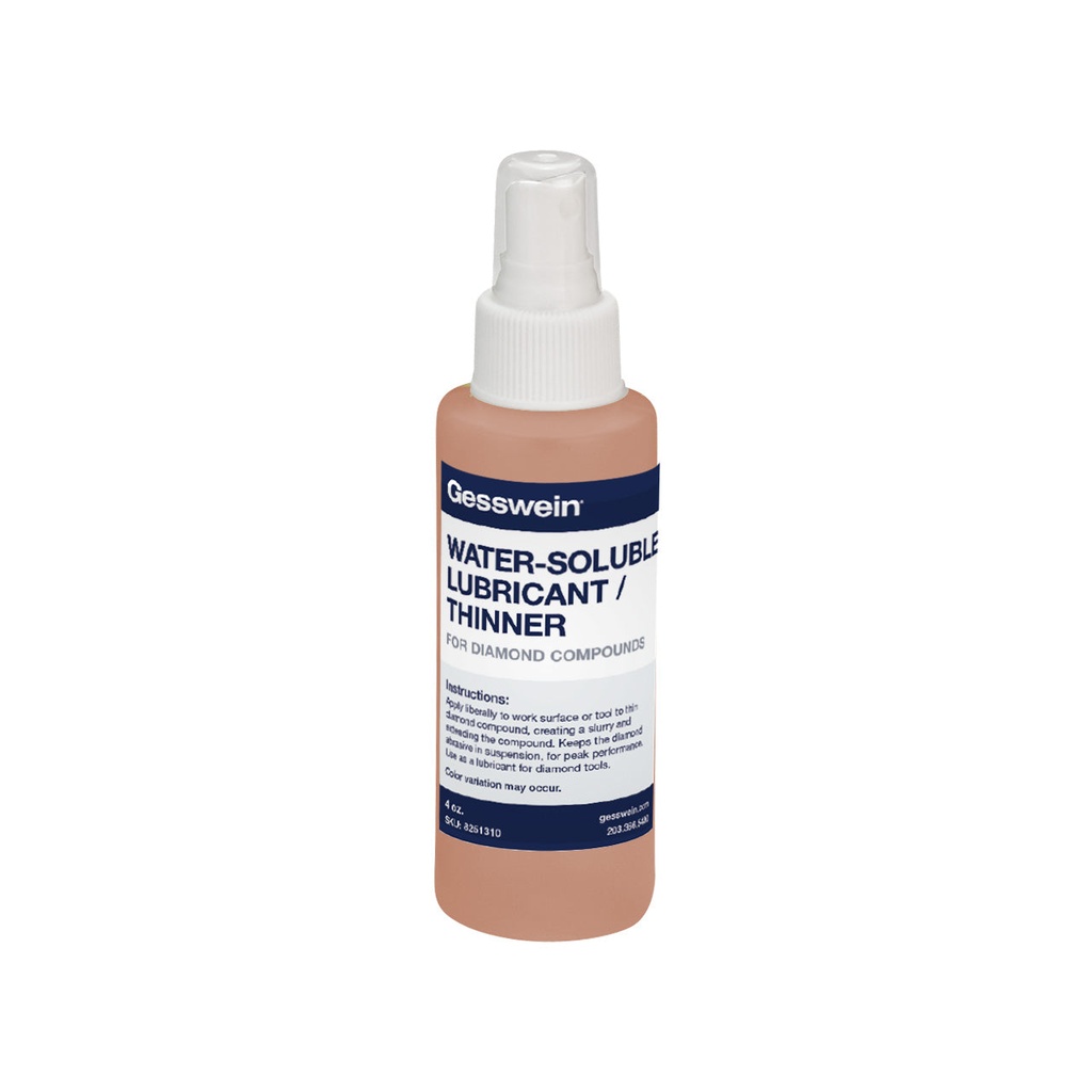 [825-1310] Lubricant/Thinner - Water-Soluble, 4 oz. Spray Bottle