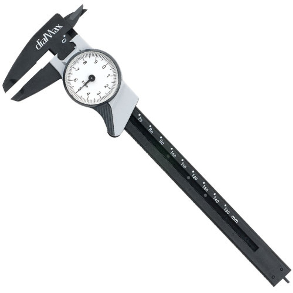 [825-1660] 150mm Swiss Plastic/Fiberglass Dial Caliper