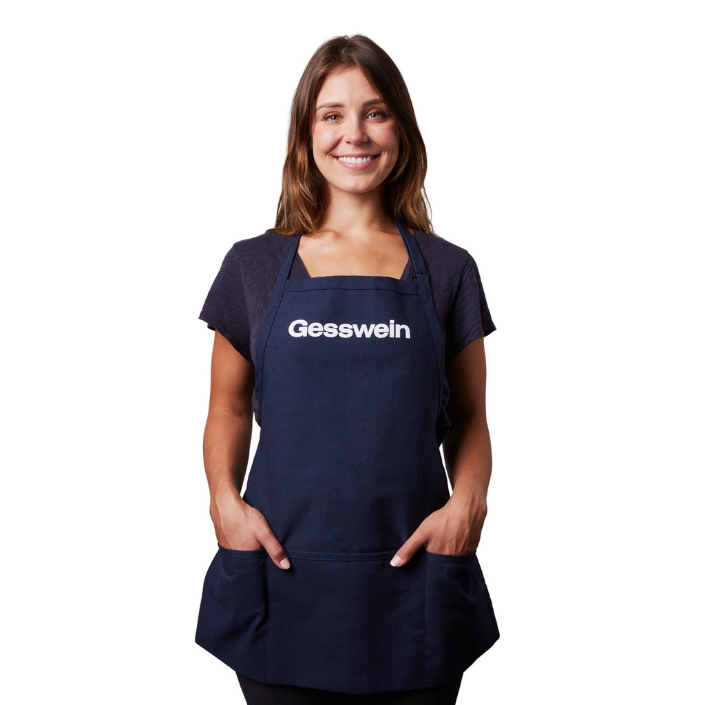 Bib Apron with Pockets
