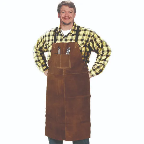 Bib Apron, Sueded Leather 36" x 24"