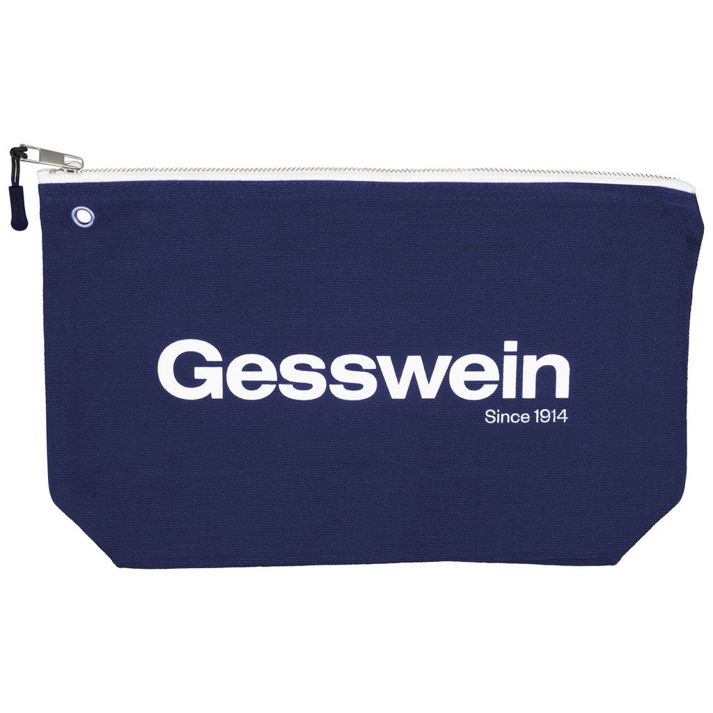 [827-1601] Canvas Zipper Bag 13.5 x 8.07 x 3.54