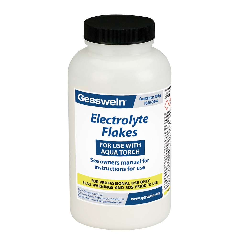 Electrolyte (600 grams) for AQUAFLAME
