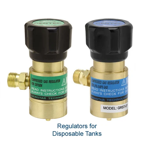 [830-1611] The Small Torch™ Fuel Gas Regulator for Disposable Tanks