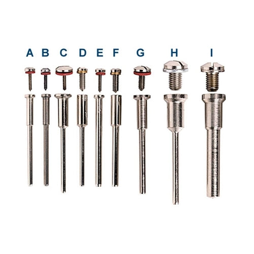 [840-3170] Screw Mandrels - # 321  (Pkg. of 3)
