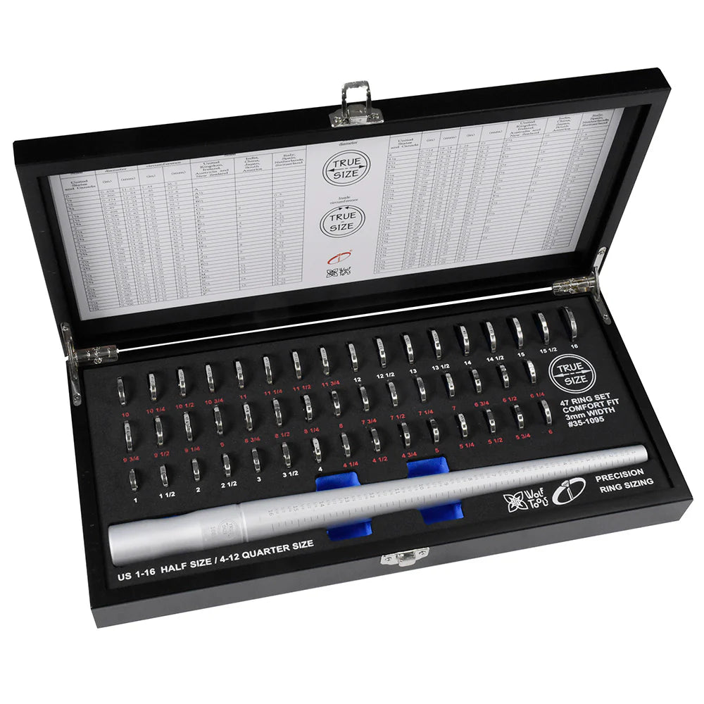 [841-1122] True-Size Ring System - 3mm with Aluminum Mandrel