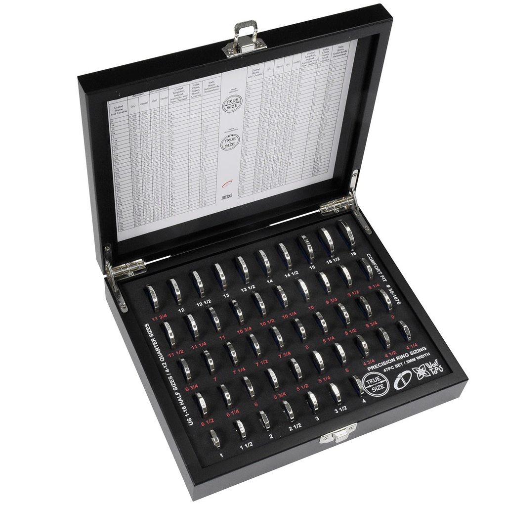 [841-1123] True-Size Ring System - 3mm True-Size Ring Set only