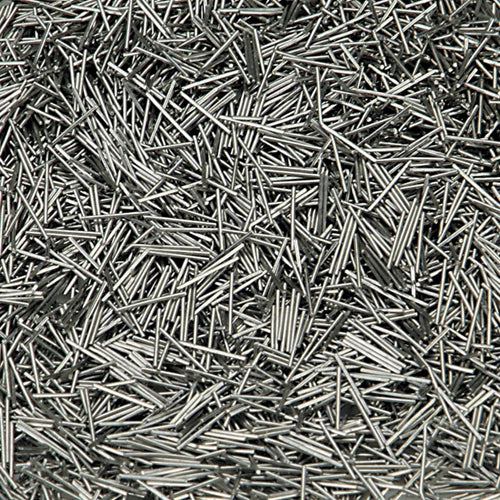 [852-1097] Stainless Steel 0.5mm Pins (2.2 lbs.) for Magnetic Tumbling
