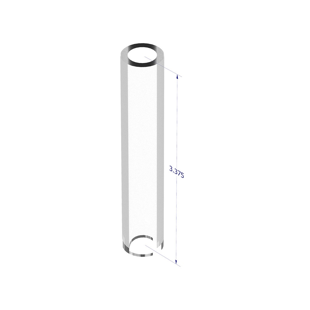 [853-1020] Replacement 3" Glass Gauge for Reimers AUTO 8 2008+