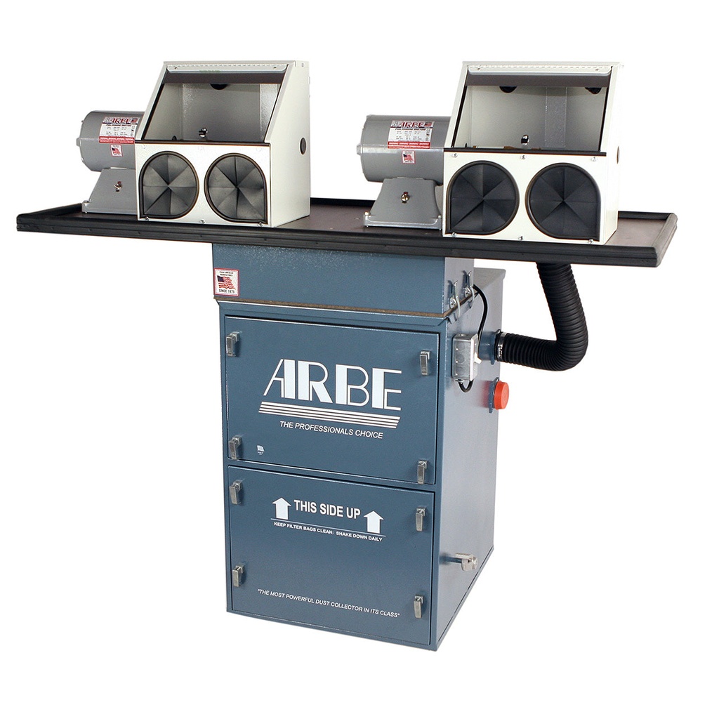 ARBE Closed Dual Motor Floor Model Polishing System