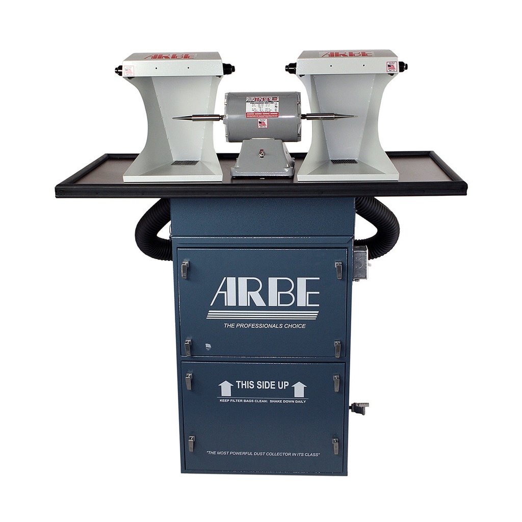 [854-1330] ARBE Double Spindle Floor Model Polishing System