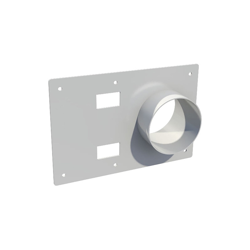 [854-1360] Quatro Table Bracket "Flat" for 3" Hose