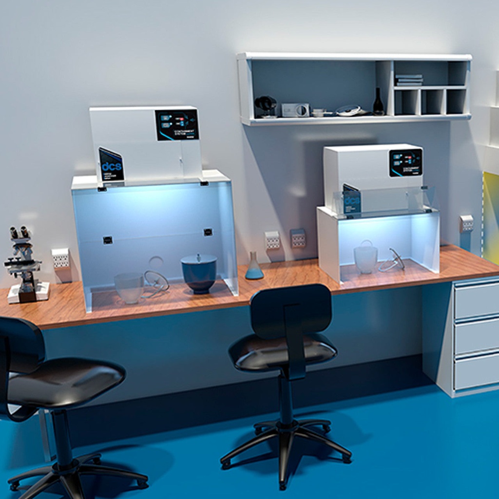 [854-1418] Large Quatro Investment Particle Containment Station