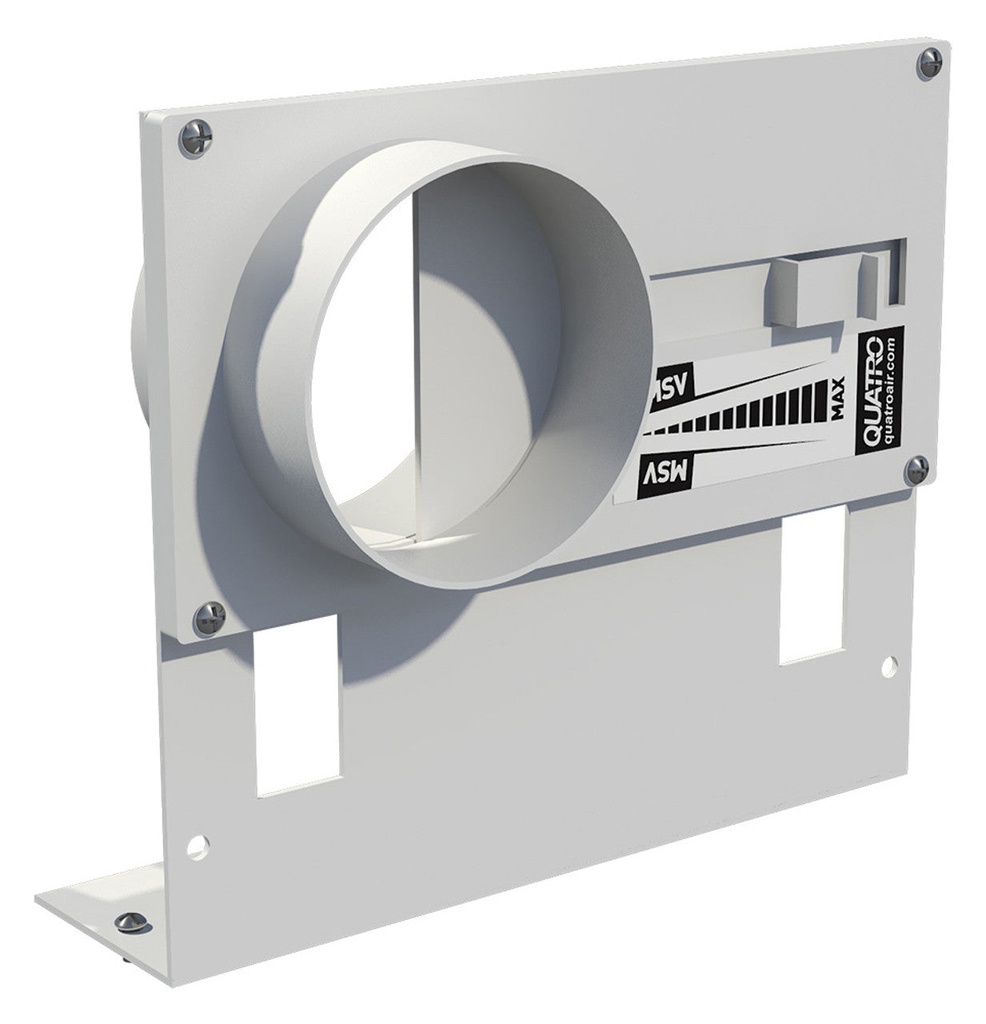 Quatro Manual Slide Valve 1.5" Inlet  with Stand