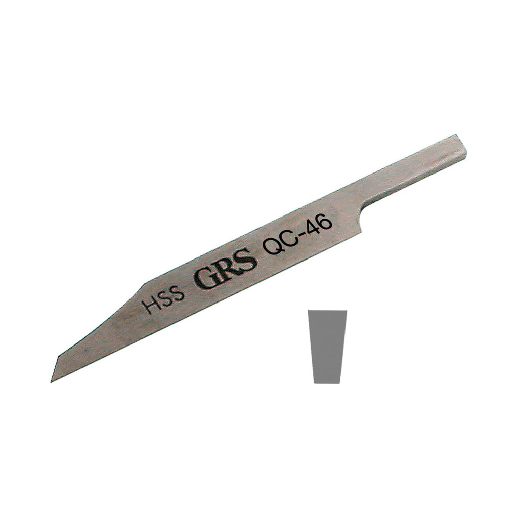 [855-9746] GRS® QC Gravers - Flat, #46