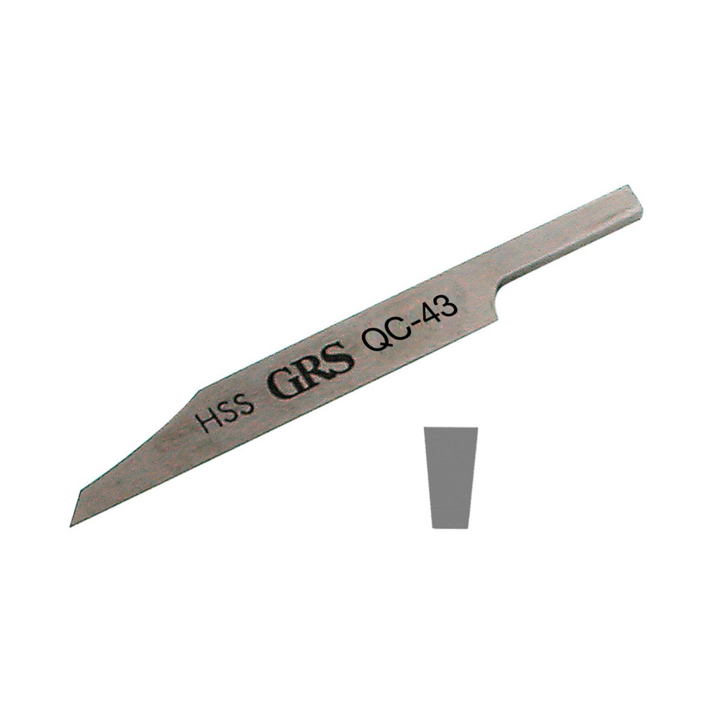 GRS® QC Gravers - Flat, #43
