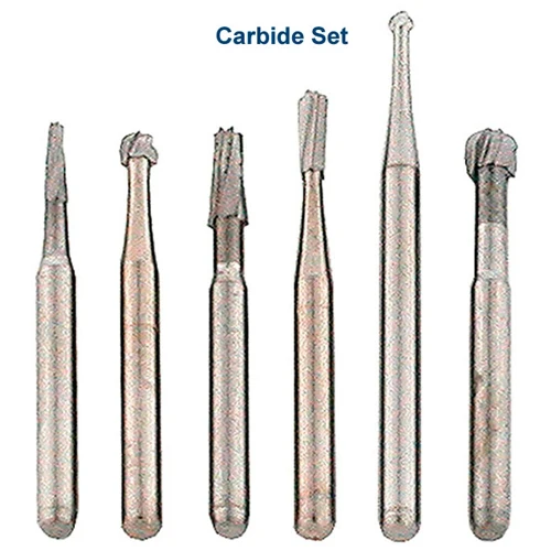 [856-0288] GRS® High-Speed Carbide Bur Set, 1/16" Shank