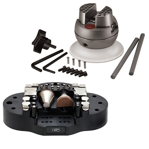 GRS® MicroBlock® Ball Vise with 30-Piece Attachment Set